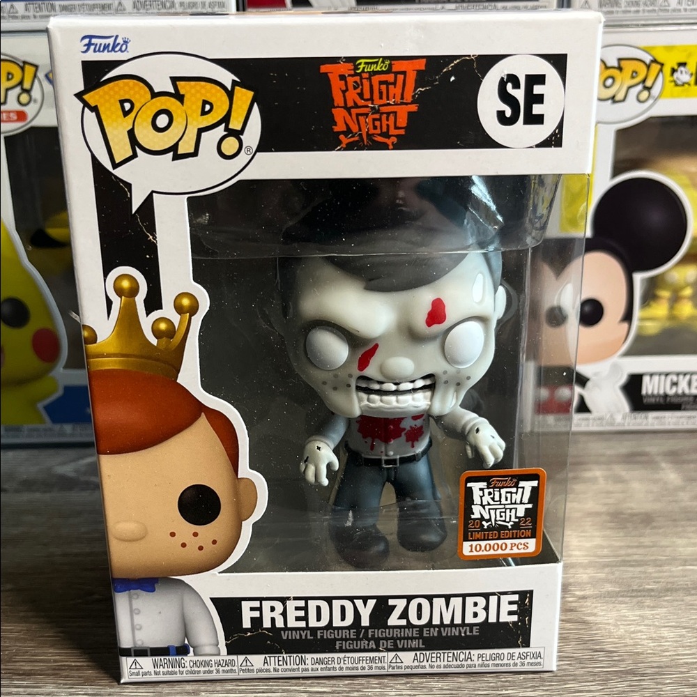 Funko Freddy Zombie SE Vinyl Figure - Gray and Red